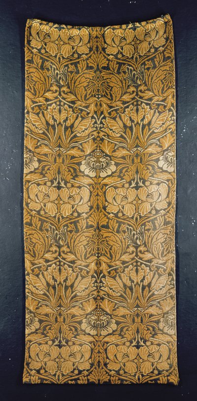 Curtain in Tulip and Rose Design by William Morris